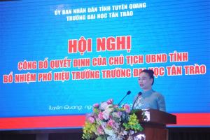 Lễ công bố phó Hiệu trưởng