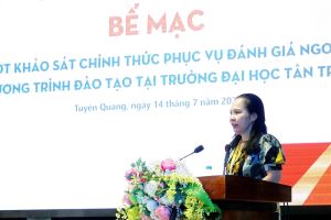 Bế mạc đợt khảo sát chính thức phục vụ đánh giá ngoài chương trình đào tạo của mobile 365 bet
